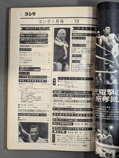 月刊ゴングVol.6 No.1