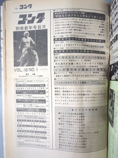 別冊ゴングVol.16 No.1