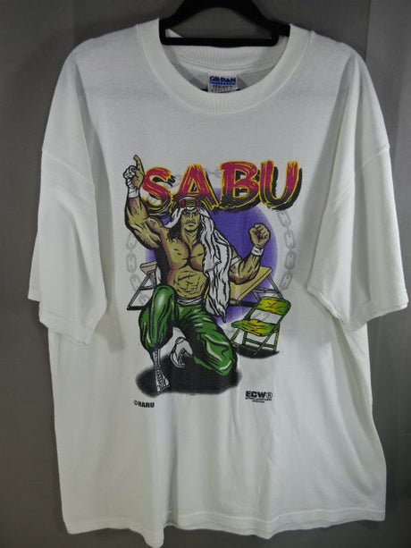 サブゥー HARU氏 イラスト Tシャツ①(ホワイト/ECW)