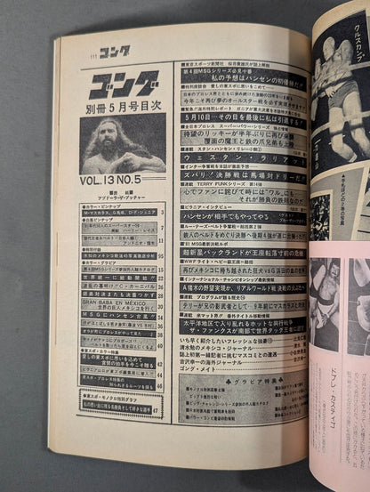 別冊ゴングVol.13 No.5