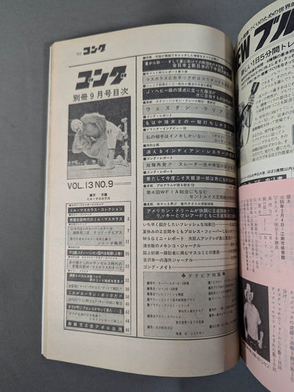別冊ゴングVol.13 No.9