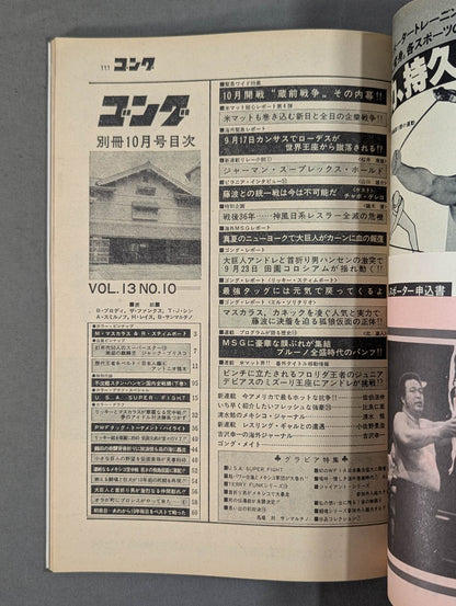 別冊ゴングVol.13 No.10