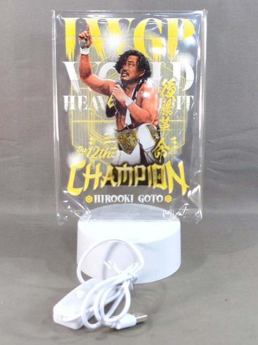 ★ Fighting Spirit Shopping Limited ★ Hirooki Goto Light Up Acrylic Stand