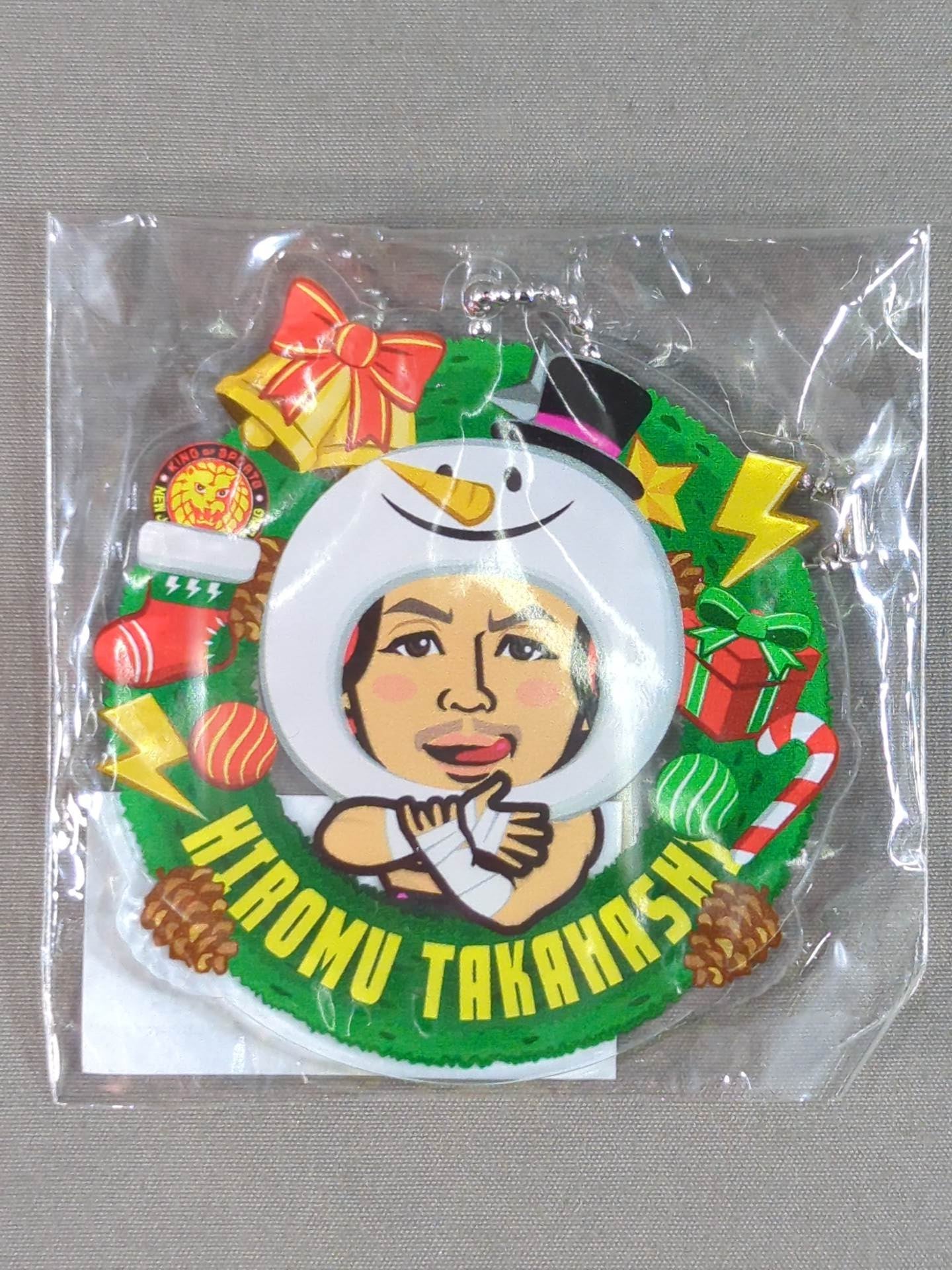 ★ Christmas ver. ★ Hiromu Takahashi Mobagacha Acrylic Keychain