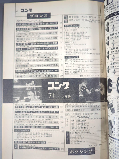 月刊ゴングVol.4 No.7