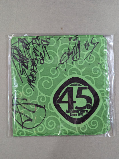 New Japan Pro Wrestling Pro-wrestling  45th Anniversary Frame Stamp Set