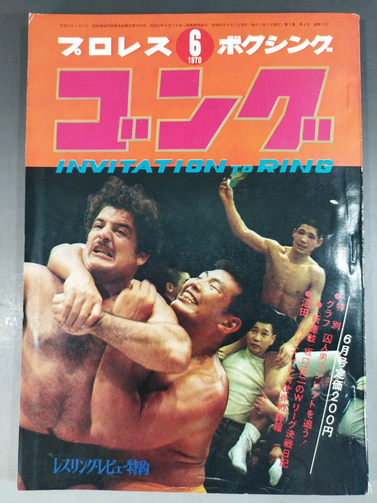 月刊ゴングVol.3 No.6