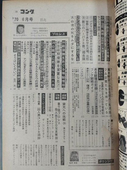 月刊ゴングVol.3 No.6