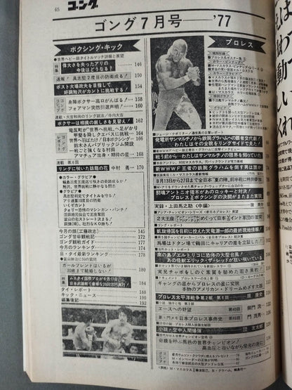 月刊ゴングVol.10 No.12