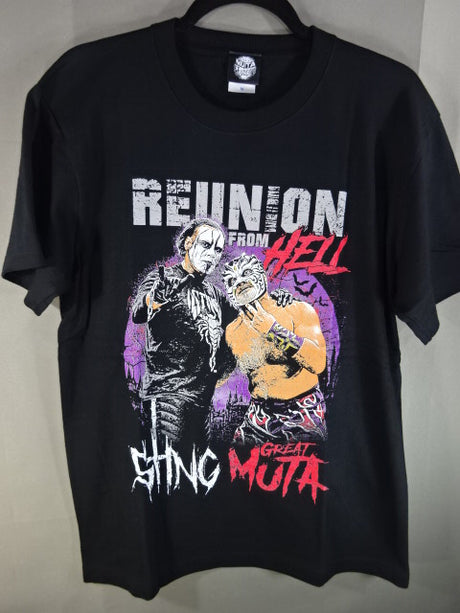 グレート・ムタ＆スティング 引退記念 Tシャツ
