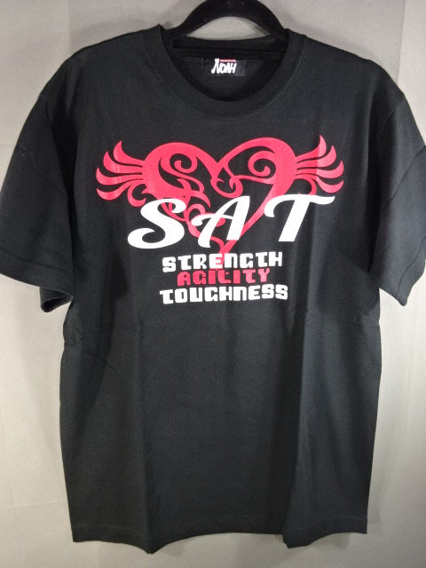 S.A.T ロゴ Tシャツ①(ブラック)