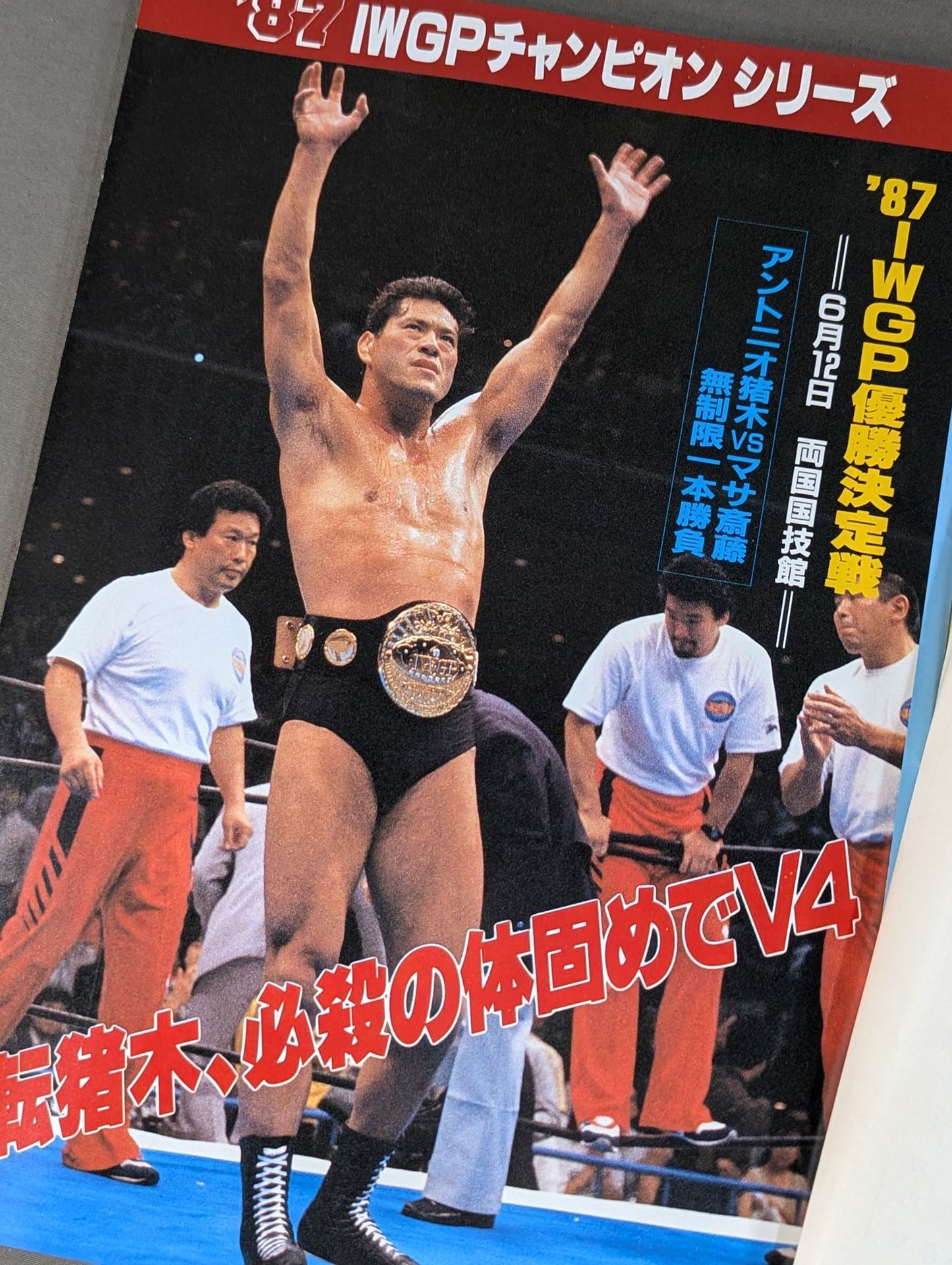 ☆猪木vsビガロ IWGP戦☆ 闘魂スペシャル34 – 闘道館