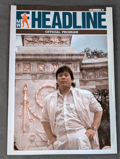 FMW HEADLINE OFFICIAL PROGRAM No.2