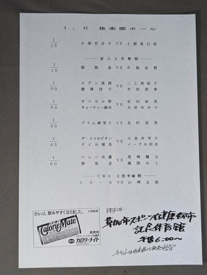 ジャパン女子プロレス The JWP Vol.12