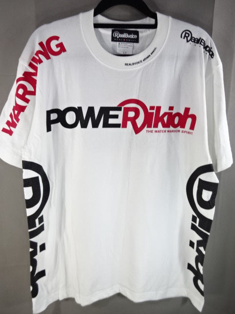 POWER Rikioh T-Shirt (1) (White)