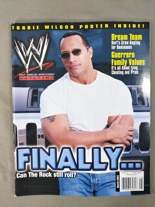 WWE MAGAZINE 2003年3月号