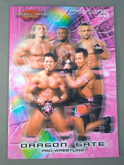 【5選手直筆サイン入り】2012ドラゴンゲート オフィシャルパンフレット Vol.25