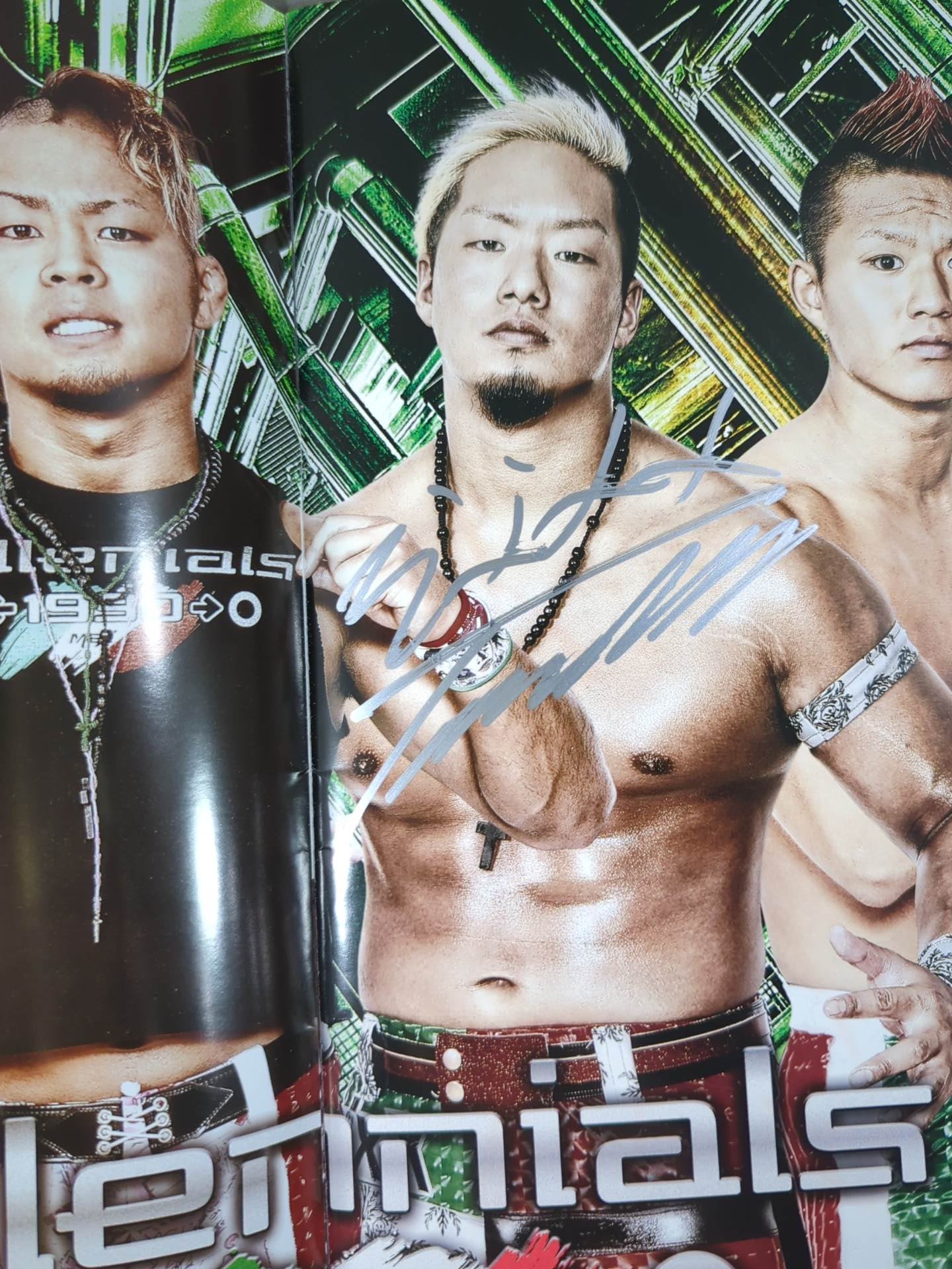8 fighters hand signed autograph 】2013-2014 Dragon Gate