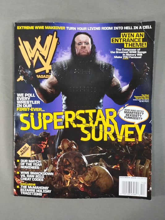 WWE MAGAZINE 2009年12月号