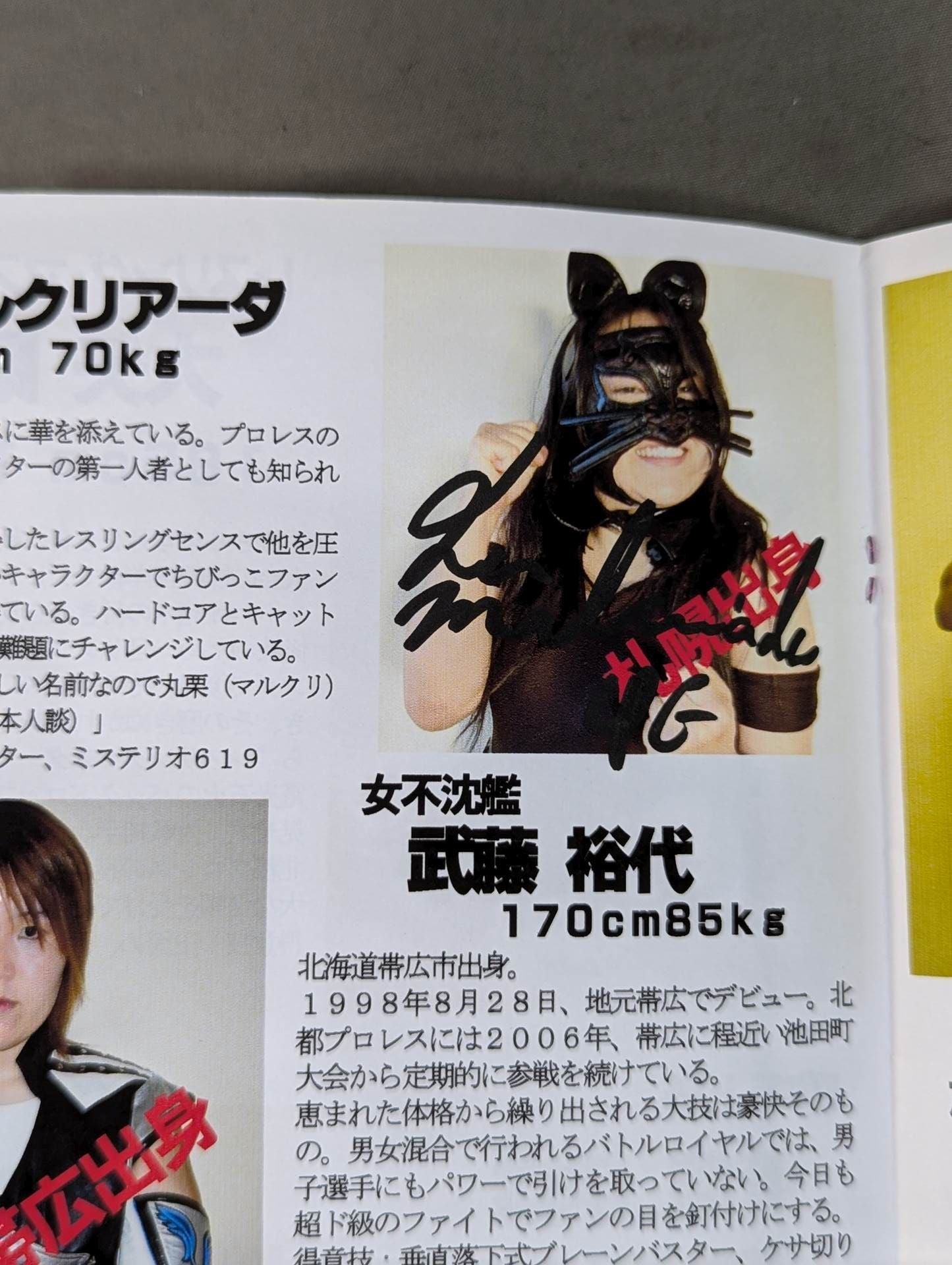 値下げしました！】ネオ・レディース 旗揚げ興行ポスター 9選手直筆