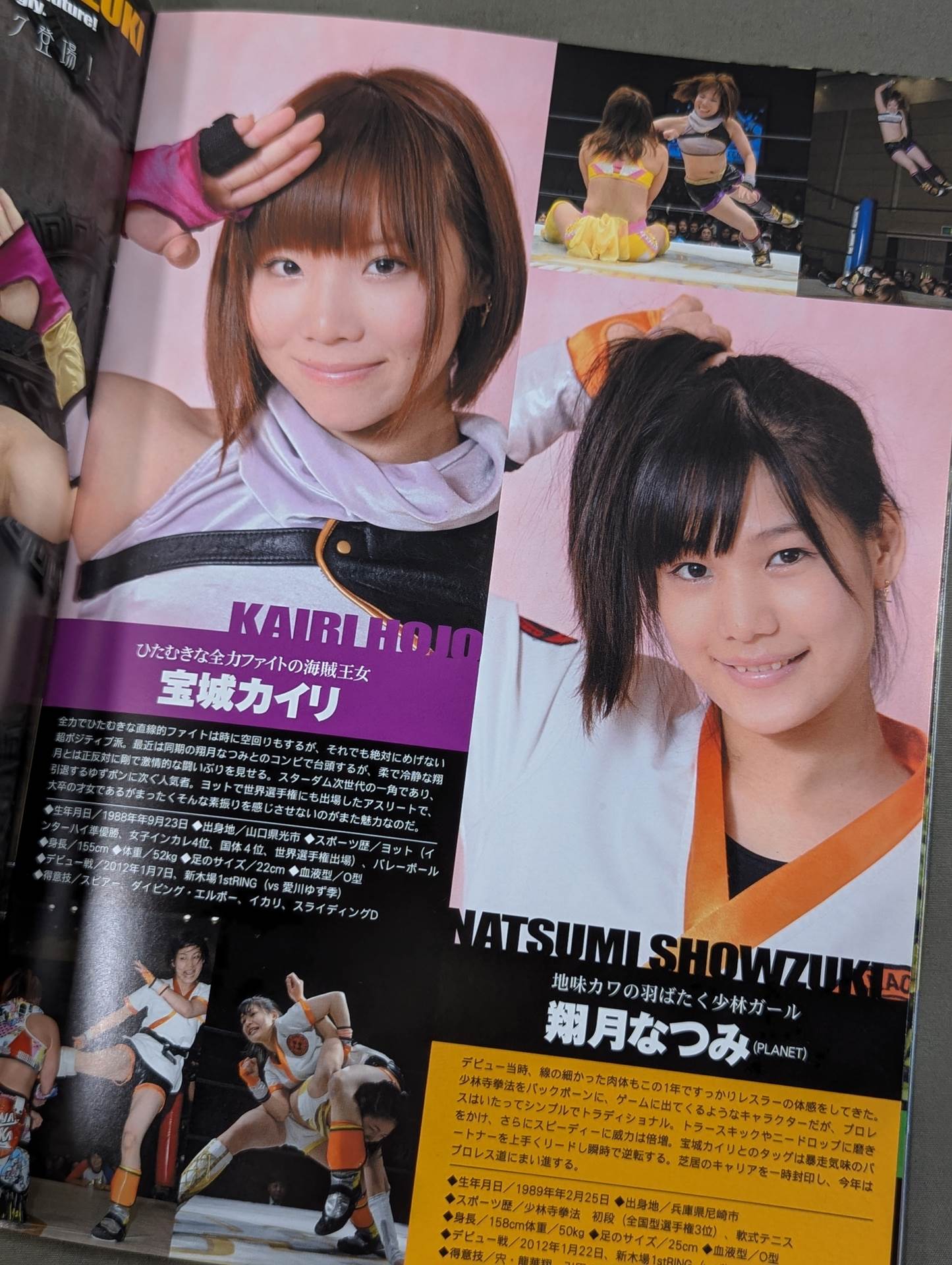 [Alpha Fimmel hand signed autograph ] STARDOM OFFICIAL GUIDE BOOK Vol.28