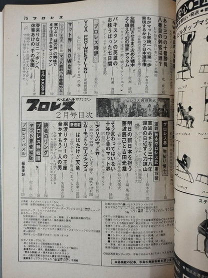 月刊プロレス 1977年2月号