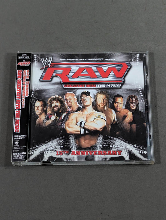 WWE RAW GREATEST HITS THE MUSIC 15TH ANNIVERSARY(国内盤)
