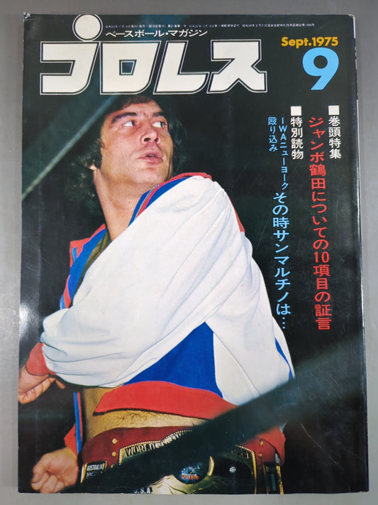 月刊プロレス 1975年9月号