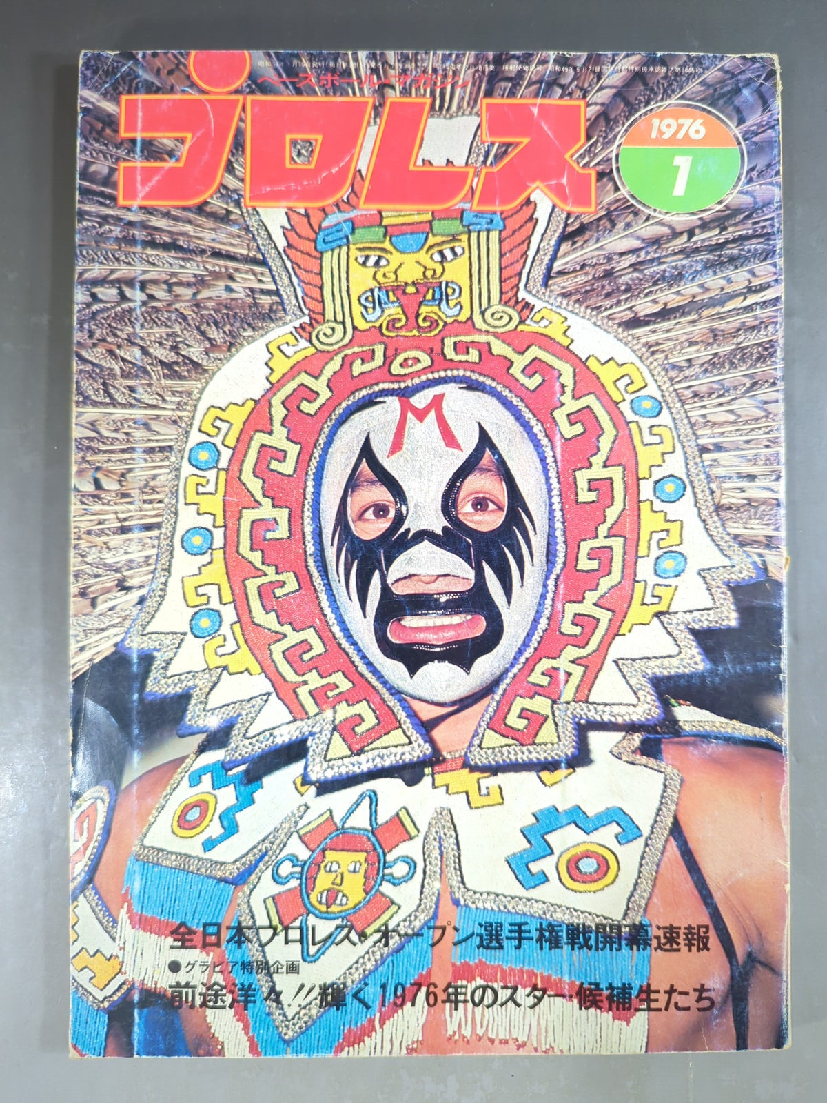 Monthly Pro Wrestling January 1976 issue