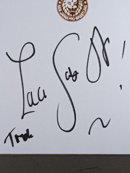 Zack Saber Jr . (Lion Mark Shikishi ( Autograph board ) )