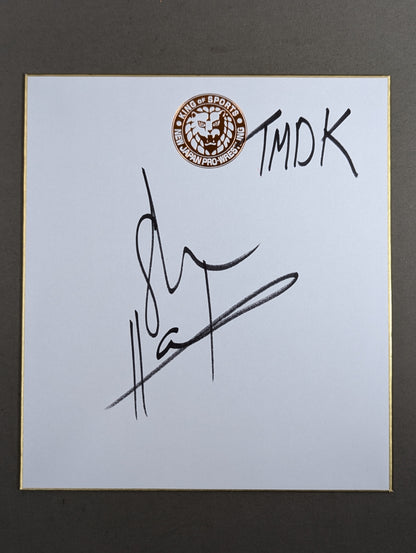 Shane Haste  (Lion Mark Shikishi ( Autograph board ) )