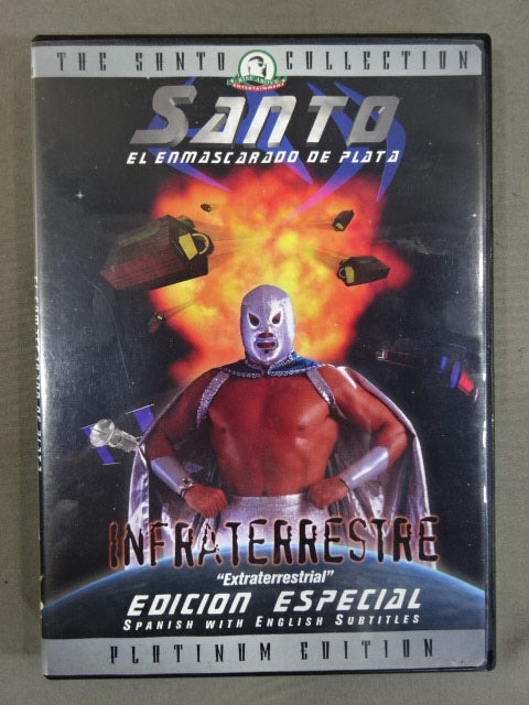 SANTO EL ENMASCARADO DE PLATA INFARATERRESTRE