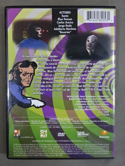 SANTO y BLUE DEMON LOS MONSTRUOS