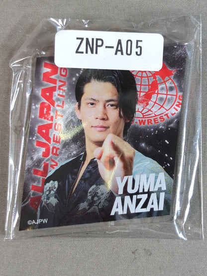 安齊勇馬 全日本プロレス×ウェブポン アクリルキーホルダー