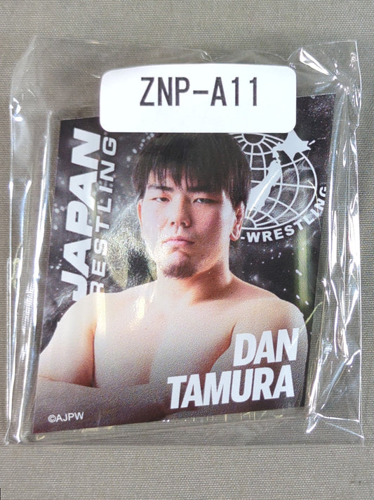 田村男児 全日本プロレス×ウェブポン アクリルキーホルダー