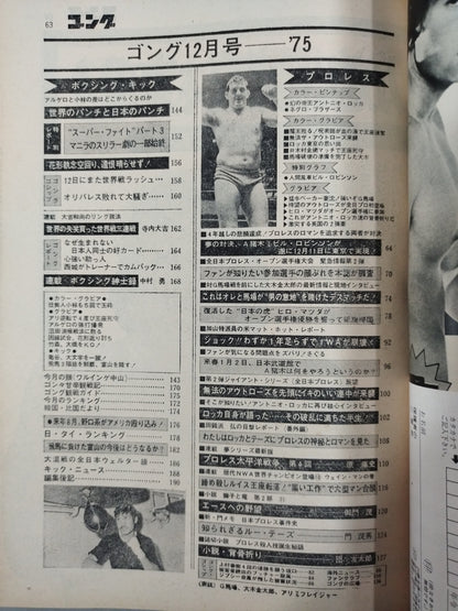 月刊ゴングVol.8 No.14
