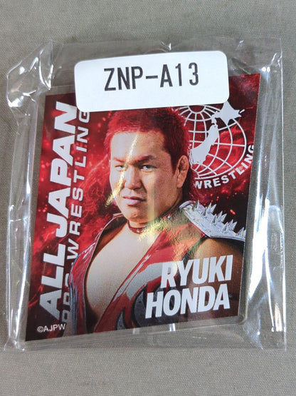 本田竜輝 全日本プロレス×ウェブポン アクリルキーホルダー