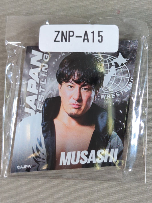 MUSASHI 全日本プロレス×ウェブポン アクリルキーホルダー