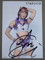 DADAROMA × CIVARIZEポスター◆直筆サイン入り◆ AZM 直筆サイン入り スターダムポートレート(O-7) – 闘道館