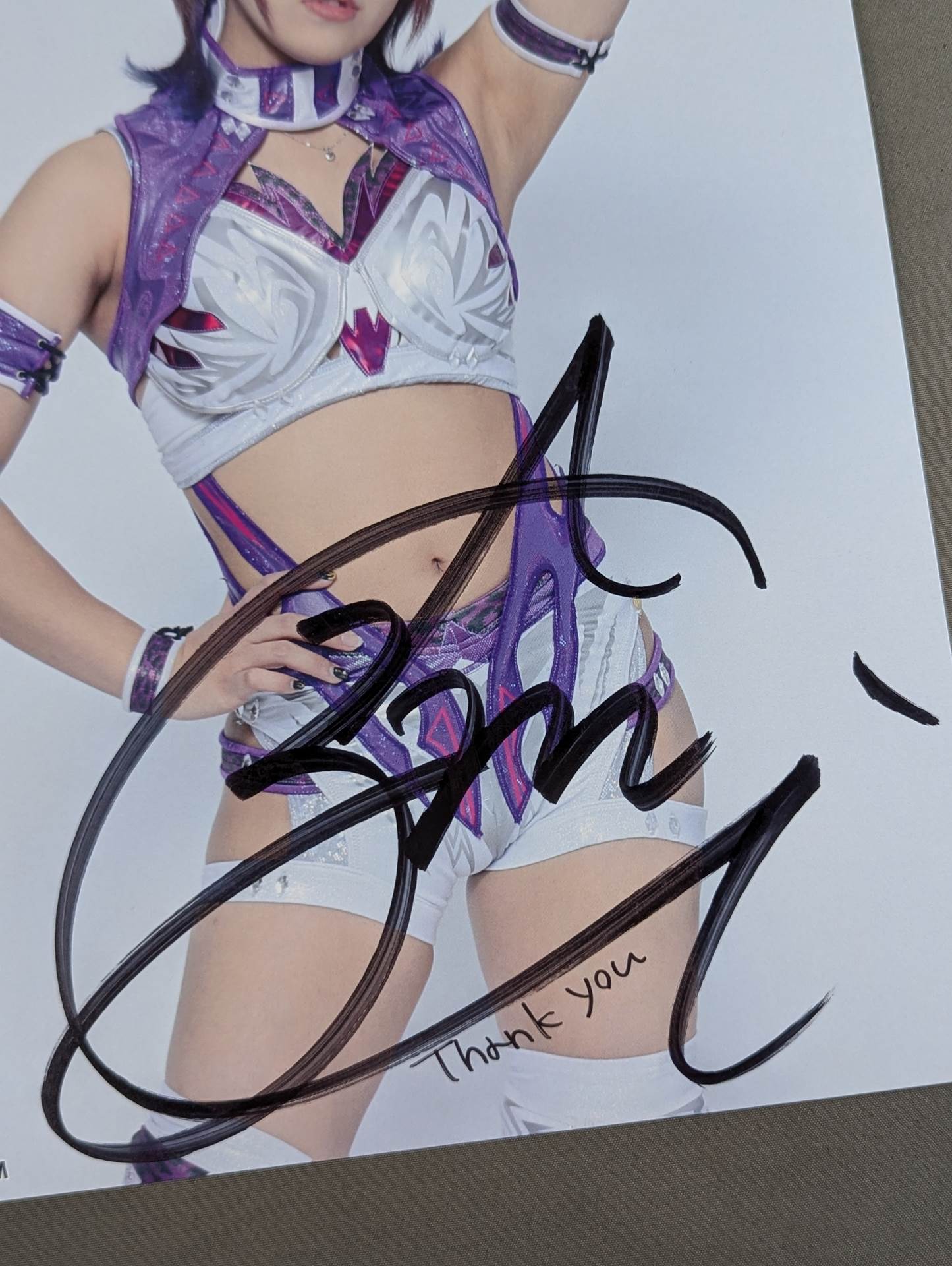スターダム AZM選手  アクリルスタンド、直筆サインカードのセット Yahoo!オークション -「スターダムazm」(スポーツ、レジャー) の