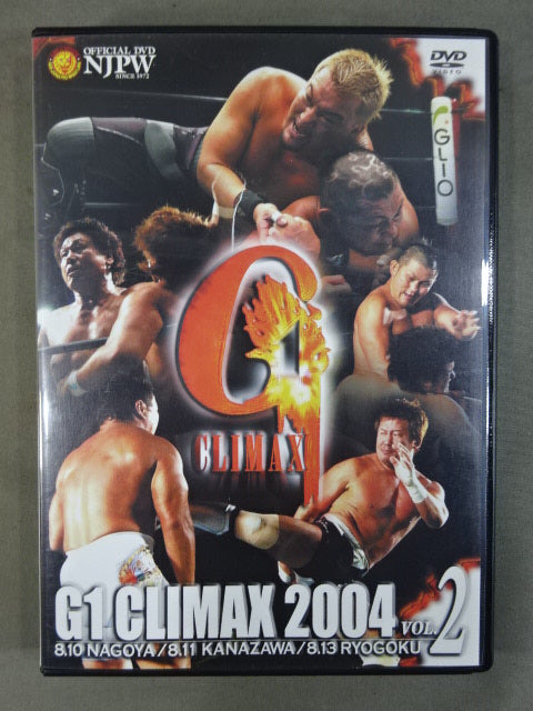 新品ケース交換済み　新日本プロレス G1 CLIMAX 2004 VOL.1～3 新品ケース交換済み 新日本プロレス G1 CLIMAX 2004 VOL.1～3