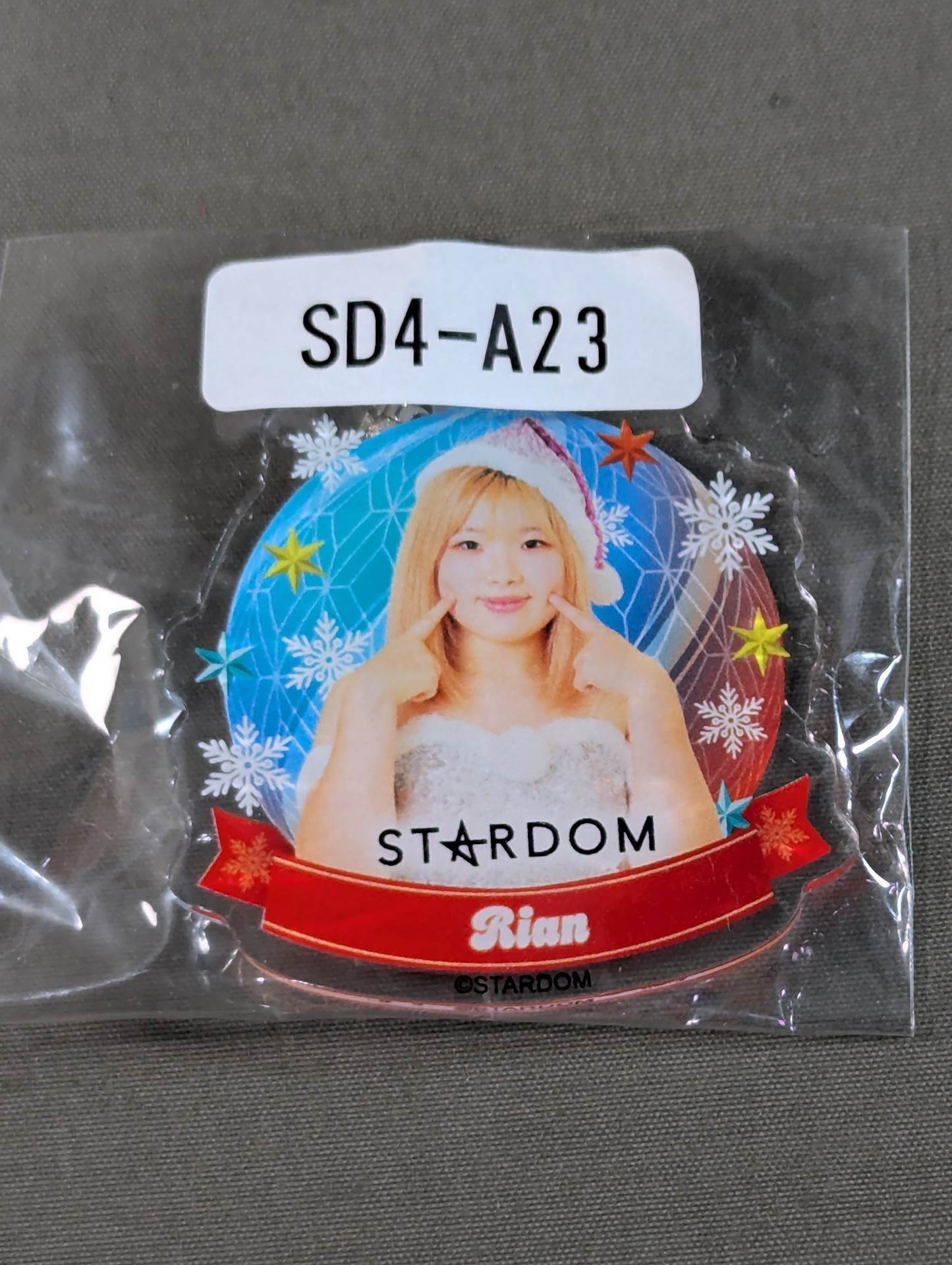 梨杏 STARDOM×ウェブポン オーナメントキーホルダー