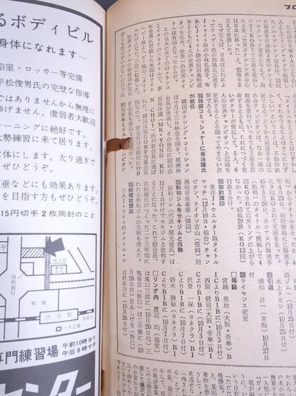 プロレス&ボクシング 1971年1月号