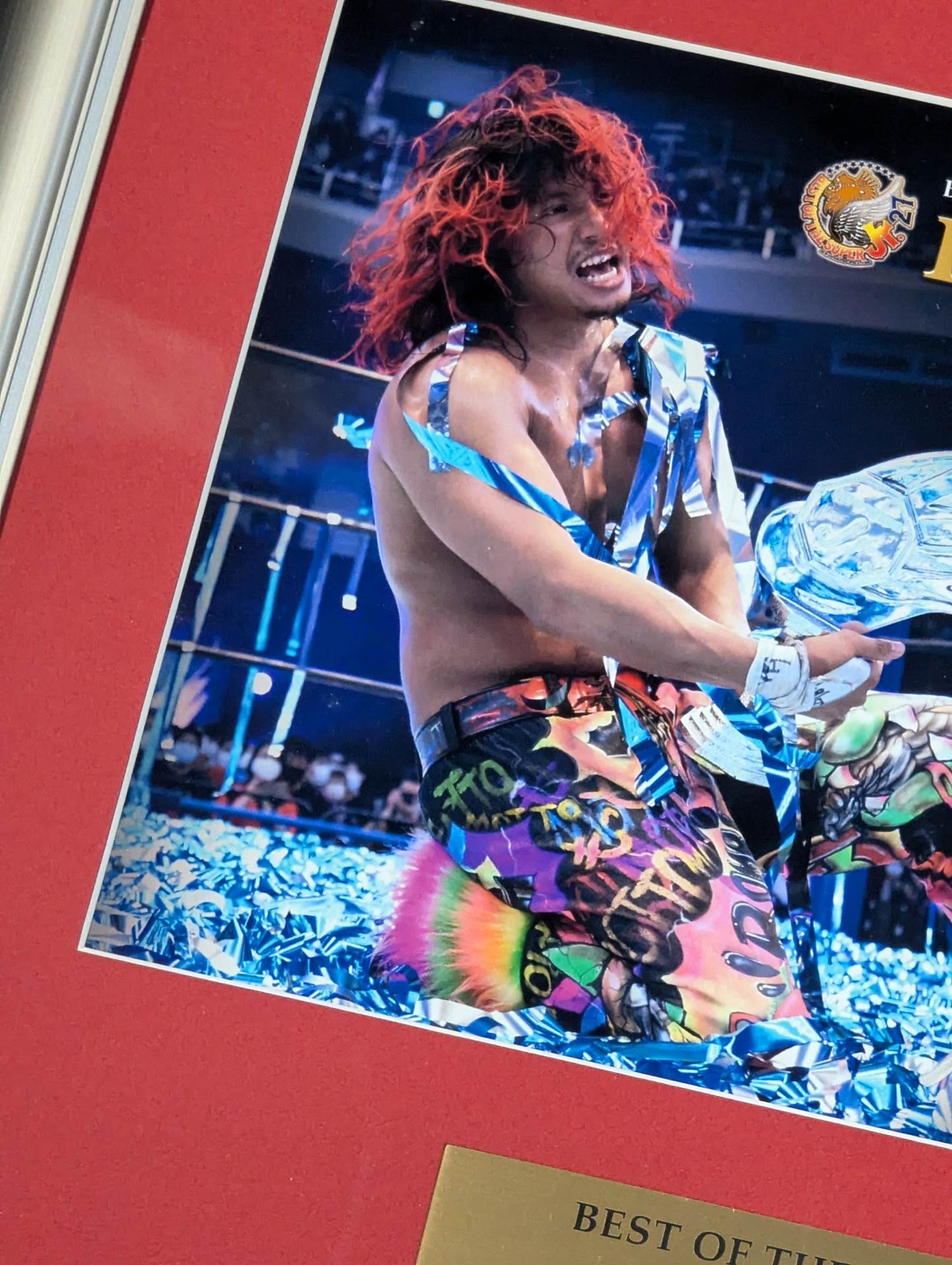 高橋ヒロム【BEST OF THE SUPER Jr.27 優勝記念】直筆サイン入り