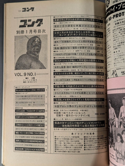 別冊ゴングVol.9 No.1