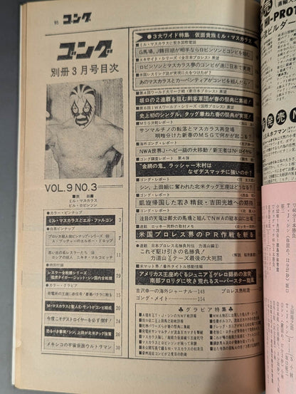 別冊ゴングVol.9 No.3