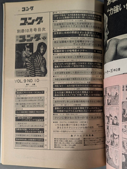 別冊ゴングVol.9 No.10