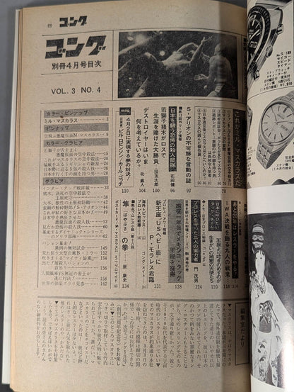 別冊ゴングVol.3 No.4