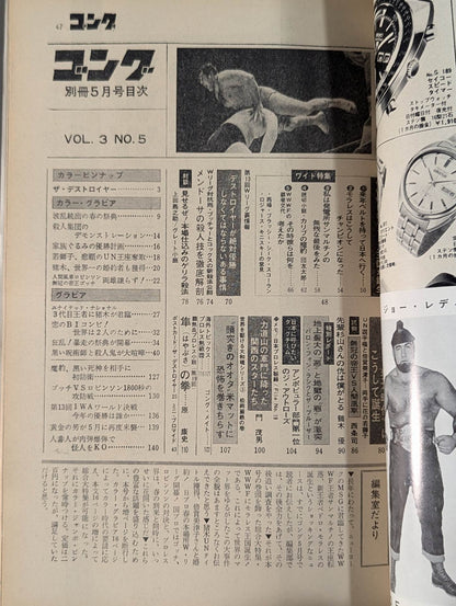 別冊ゴングVol.3 No.5