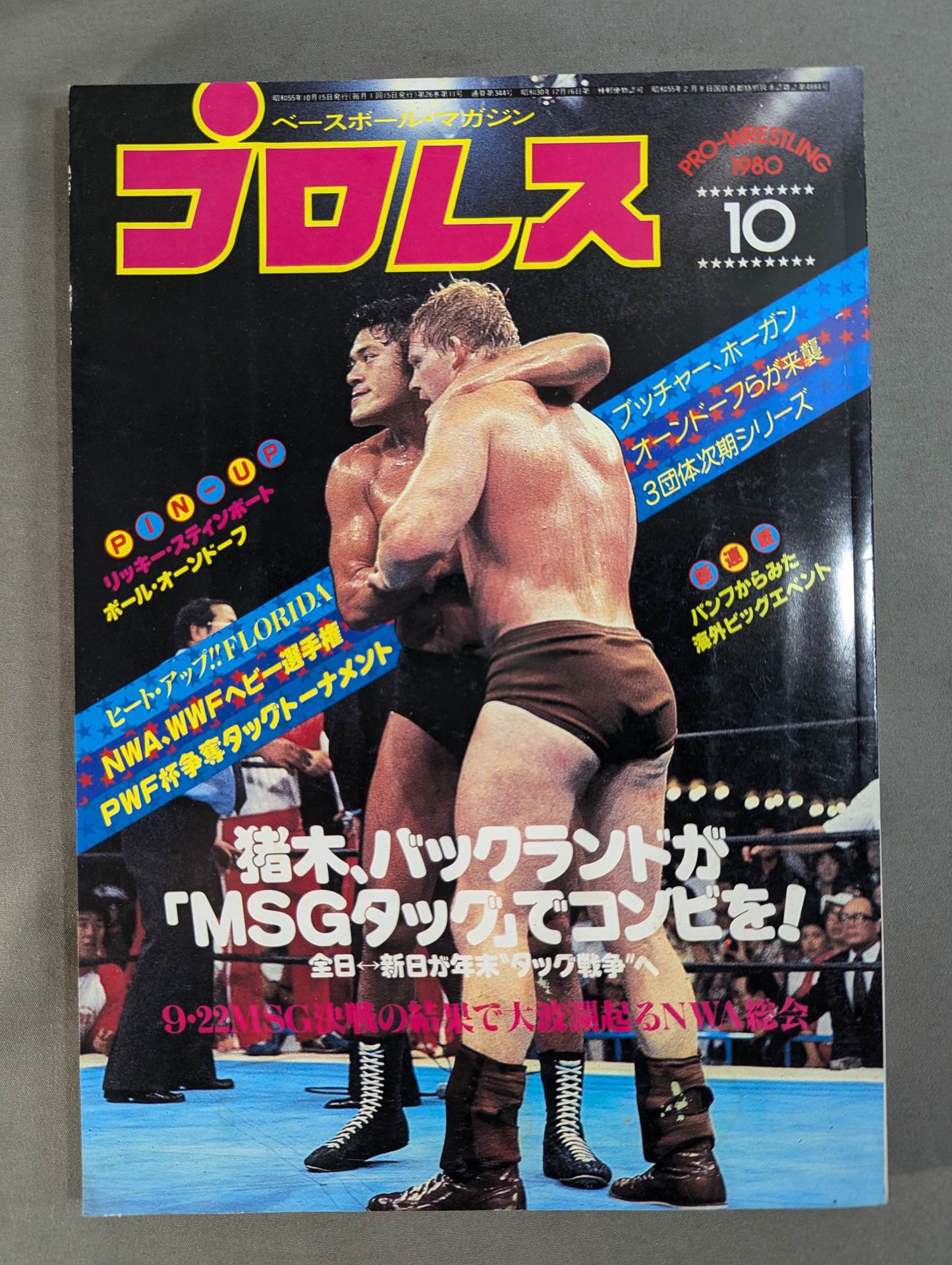月刊プロレス 1980年10月号